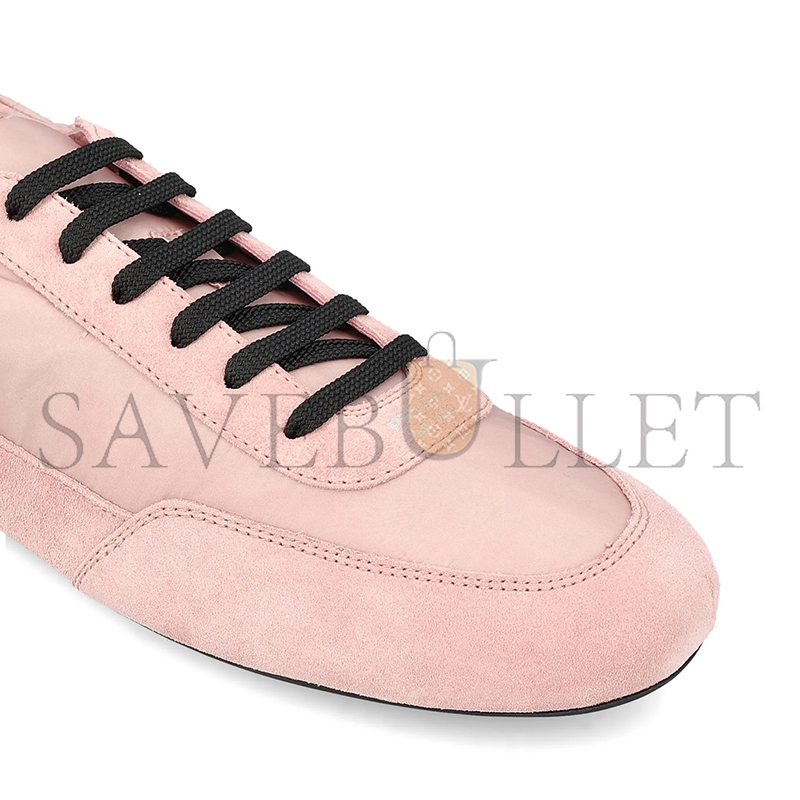 PRADA COLLAPSE RE-NYLON AND SUEDE SNEAKERS 1E959N